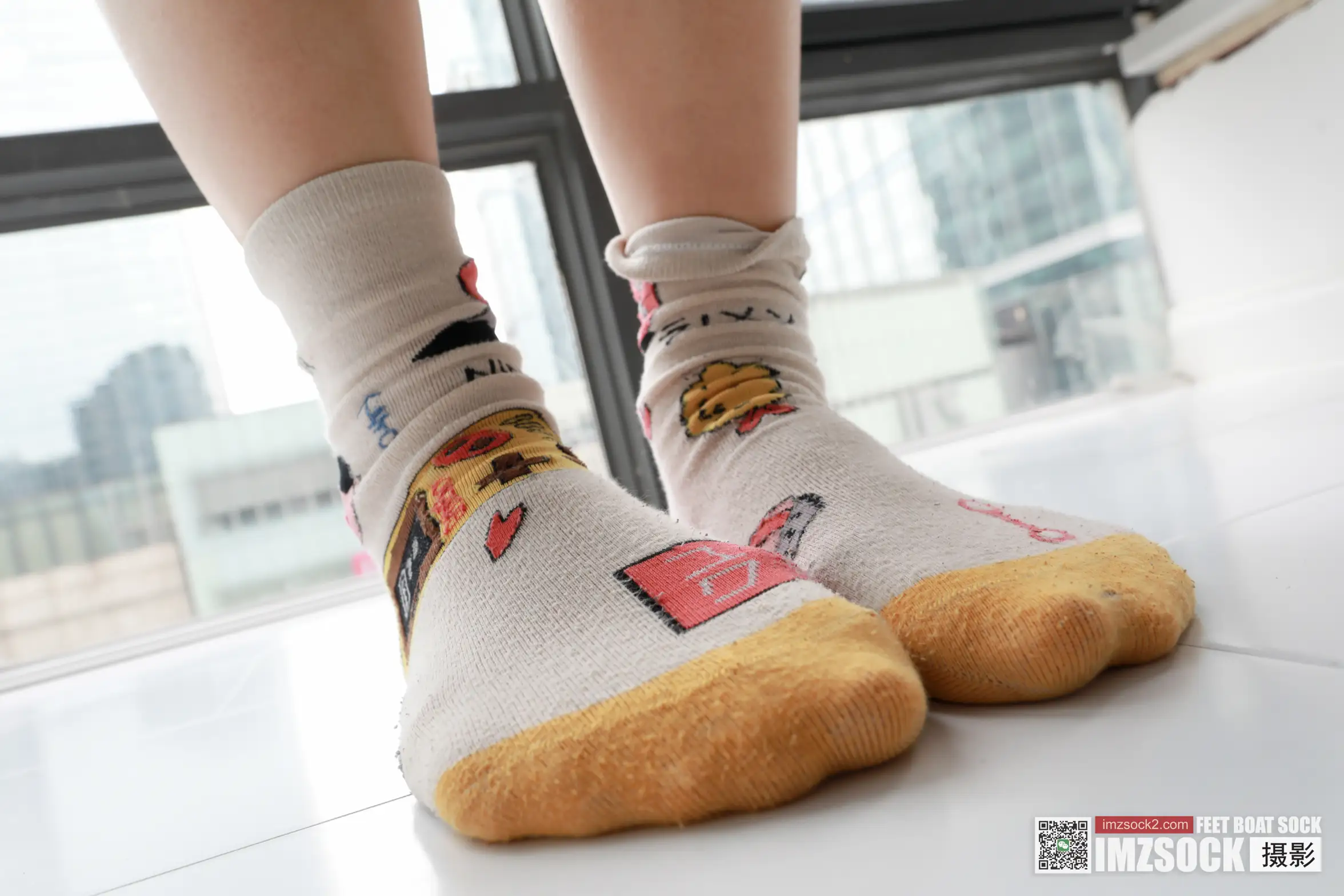 [Mzsock] Love beautiful feet NO.088 wheat#[74P]-57