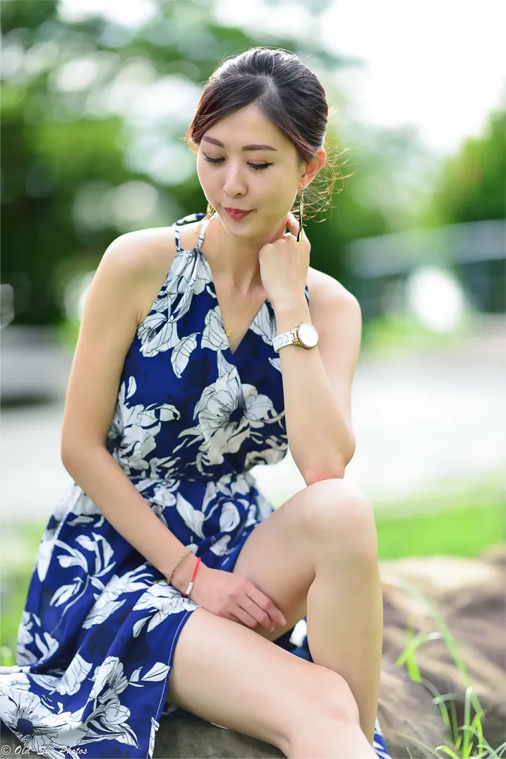 [Mzsock] NO.196 Zhao Tingting dress with cool and high legs street photography#[105P]-32