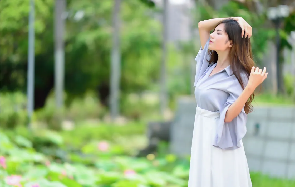 [Mzsock] NO.145 Fang Weizhen’s elegant long skirt with high legs street photography#[105P]-43